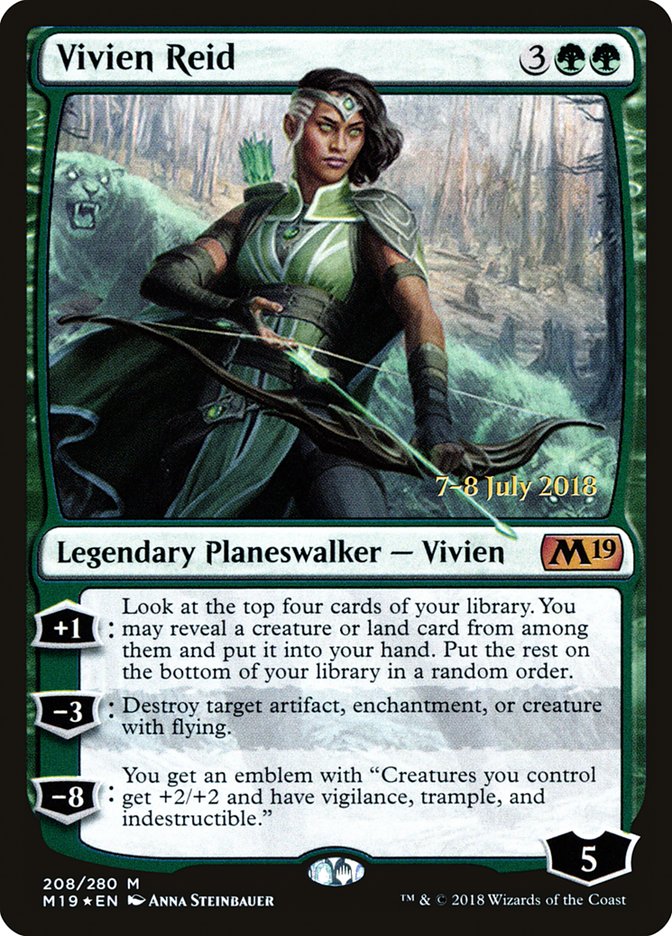 Vivien Reid [Core Set 2019 Prerelease Promos] | Gear Gaming Fayetteville