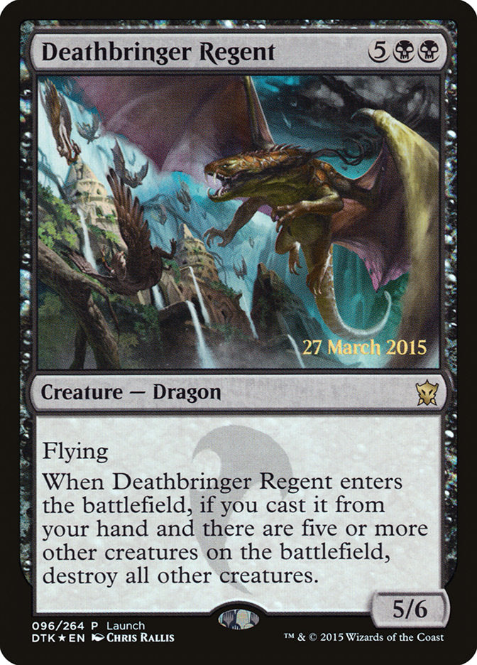 Deathbringer Regent (Launch) [Dragons of Tarkir Prerelease Promos] | Gear Gaming Fayetteville