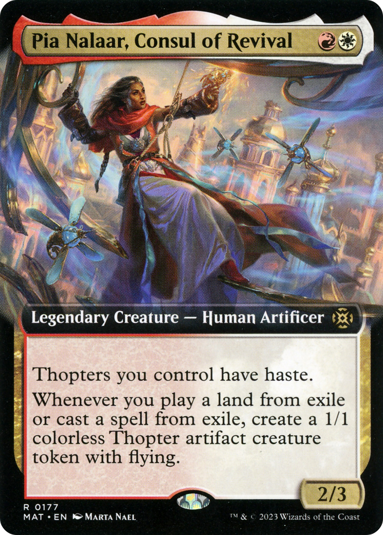 Pia Nalaar, Consul of Revival (Extended Art) [March of the Machine: The Aftermath] | Gear Gaming Fayetteville