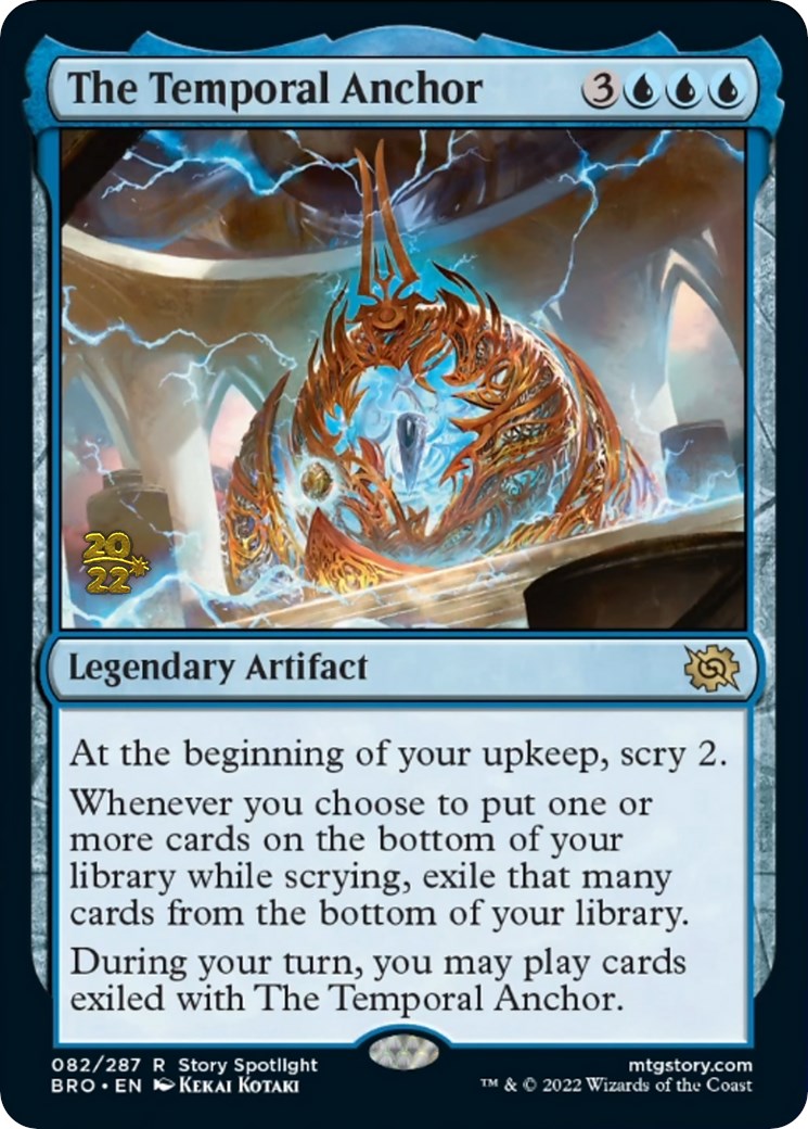 The Temporal Anchor [The Brothers' War Prerelease Promos] | Gear Gaming Fayetteville