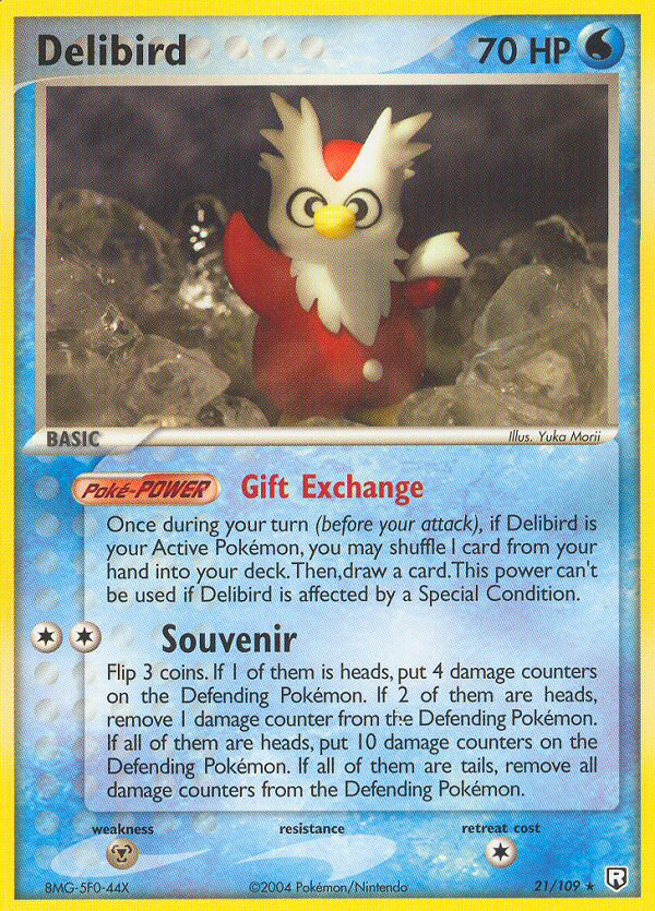 Delibird (21/109) [EX: Team Rocket Returns] | Gear Gaming Fayetteville