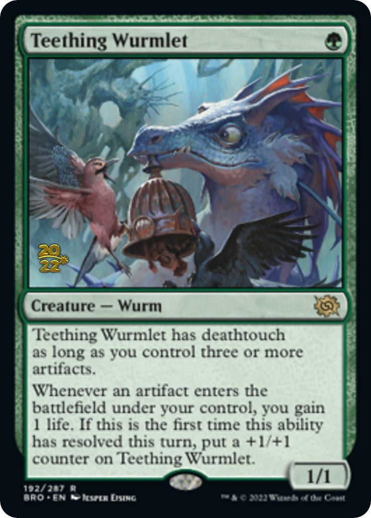 Teething Wurmlet [The Brothers' War Prerelease Promos] | Gear Gaming Fayetteville