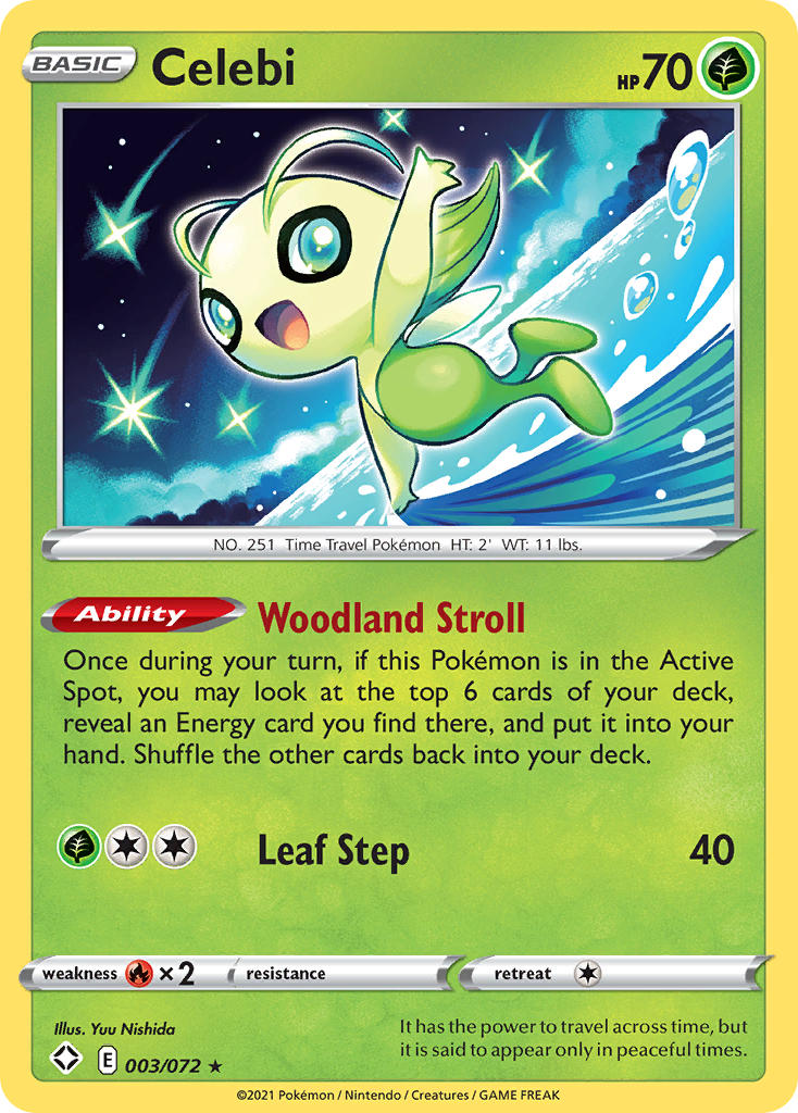 Celebi (003/072) [Sword & Shield: Shining Fates] | Gear Gaming Fayetteville