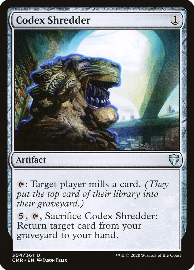 Codex Shredder [Commander Legends] | Gear Gaming Fayetteville