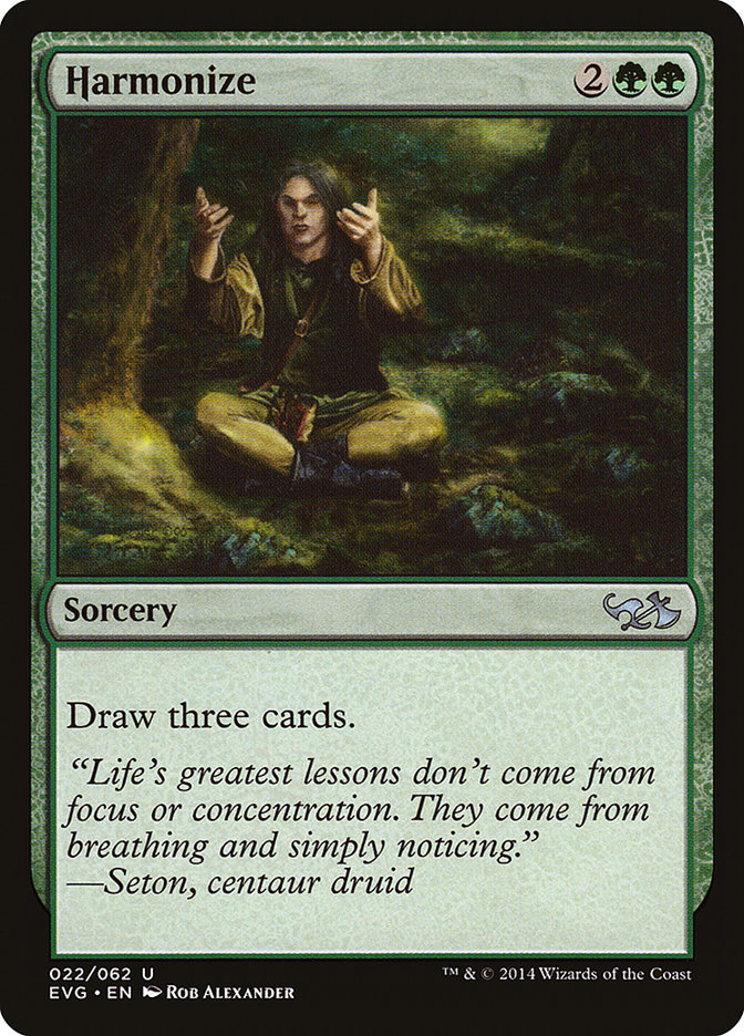 Harmonize (Elves vs. Goblins) [Duel Decks Anthology] | Gear Gaming Fayetteville