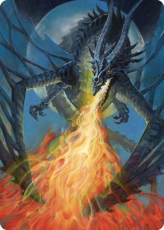 Balefire Dragon Art Card [Commander Masters Art Series] | Gear Gaming Fayetteville