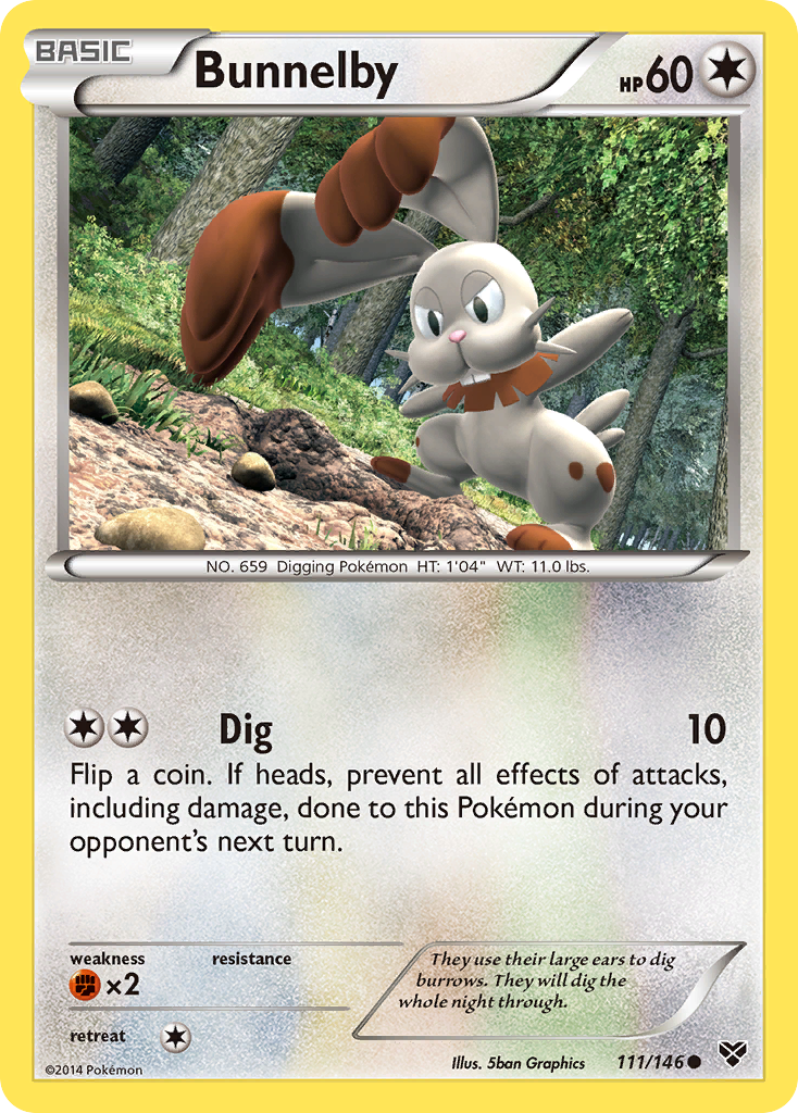 Bunnelby (111/146) [XY: Base Set] | Gear Gaming Fayetteville