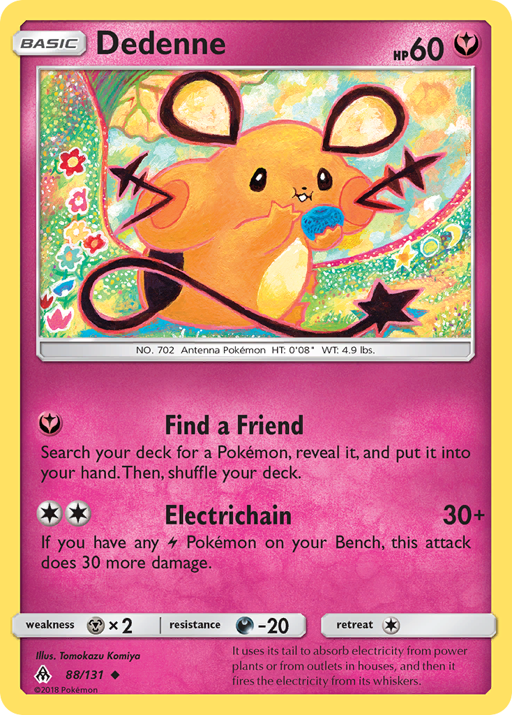 Dedenne (88/131) [Sun & Moon: Forbidden Light] | Gear Gaming Fayetteville