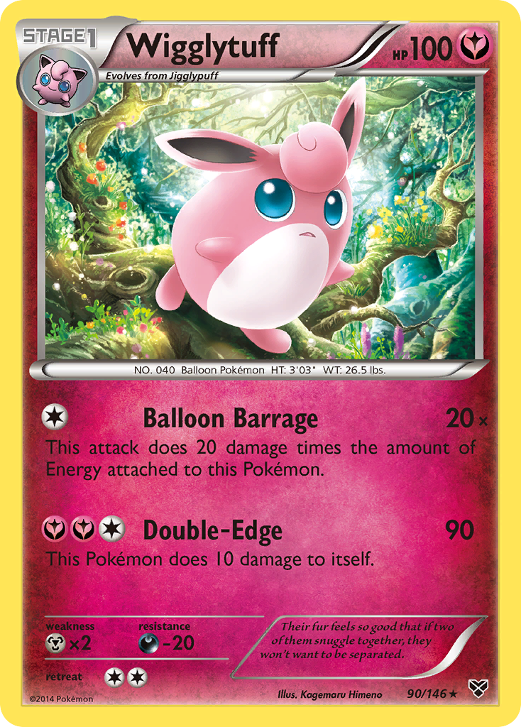 Wigglytuff (90/146) [XY: Base Set] | Gear Gaming Fayetteville