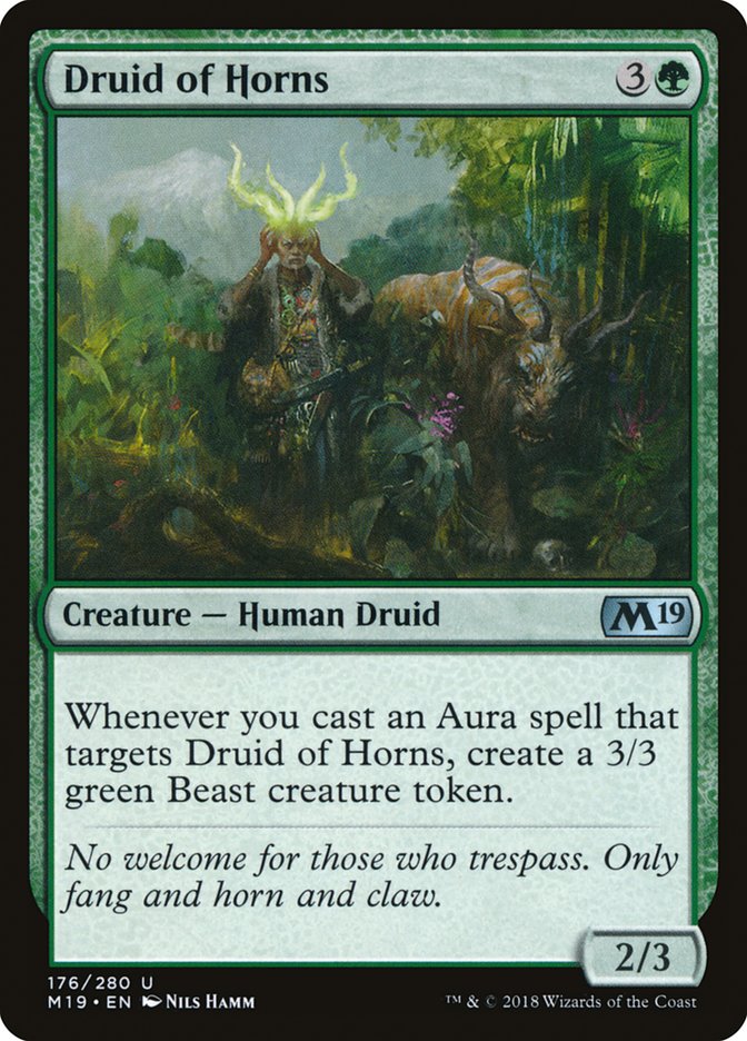 Druid of Horns [Core Set 2019] | Gear Gaming Fayetteville