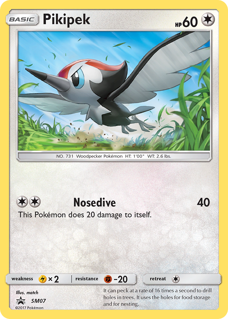 Pikipek (SM07) [Sun & Moon: Black Star Promos] | Gear Gaming Fayetteville