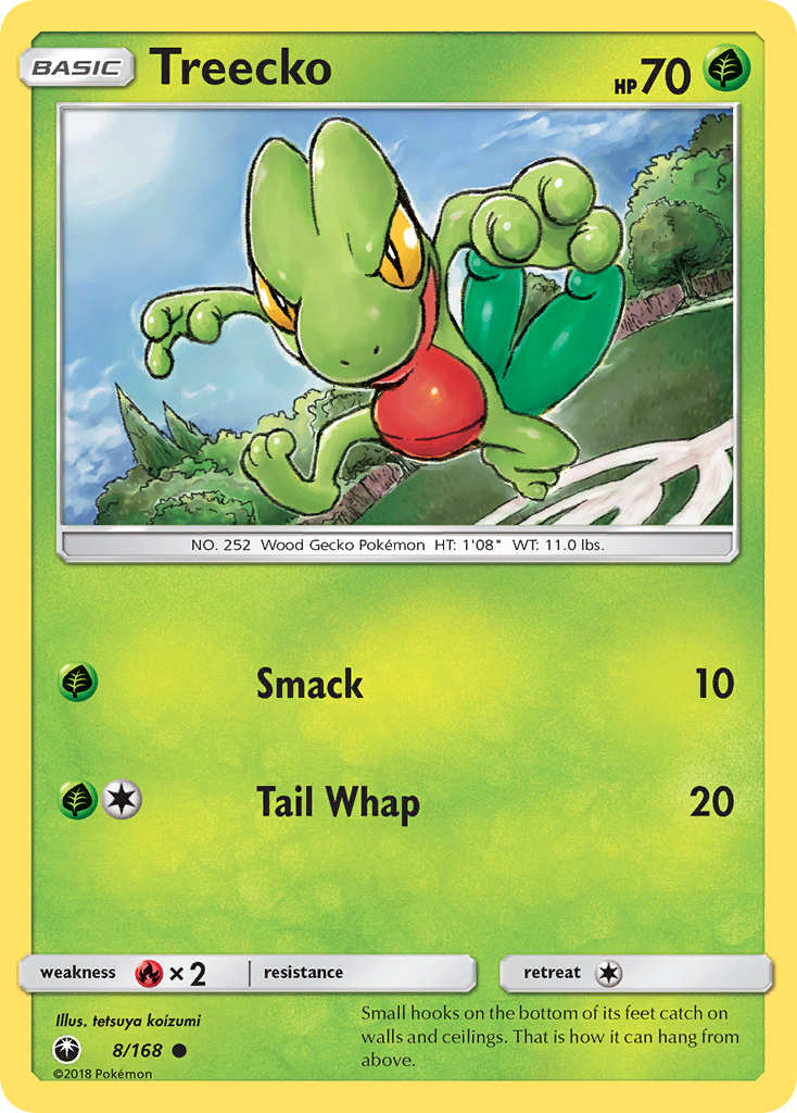 Treecko (8/168) [Sun & Moon: Celestial Storm] | Gear Gaming Fayetteville