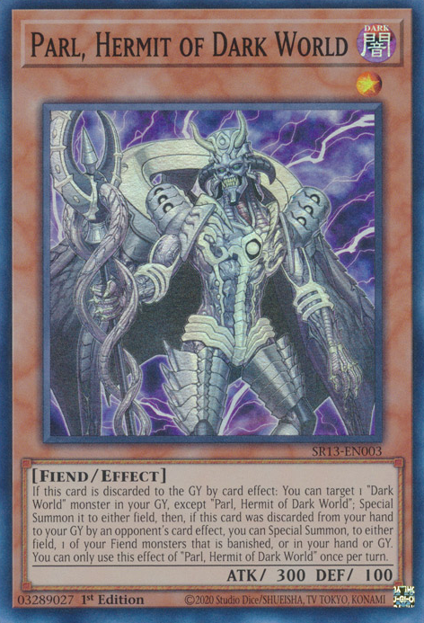 Parl, Hermit of Dark World [SR13-EN003] Super Rare | Gear Gaming Fayetteville