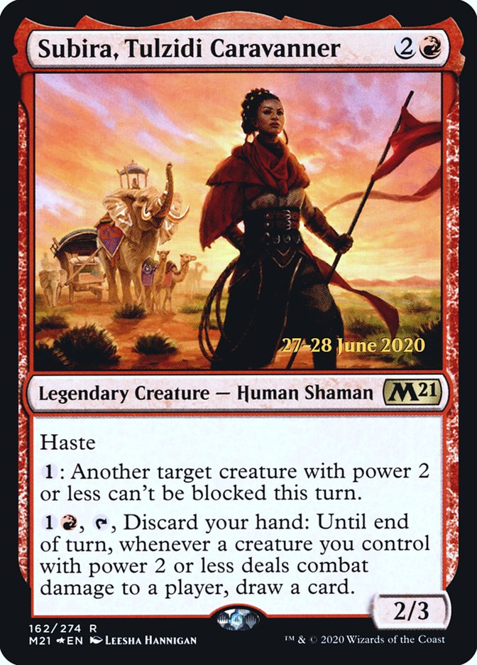 Subira, Tulzidi Caravanner [Core Set 2021 Prerelease Promos] | Gear Gaming Fayetteville