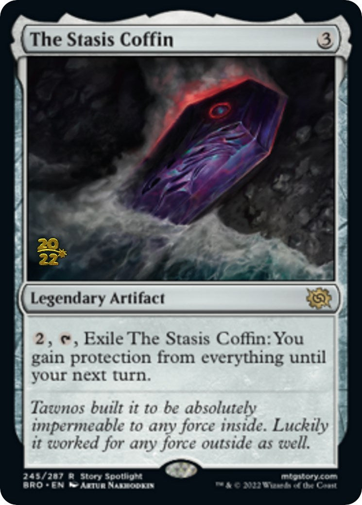 The Stasis Coffin [The Brothers' War Prerelease Promos] | Gear Gaming Fayetteville