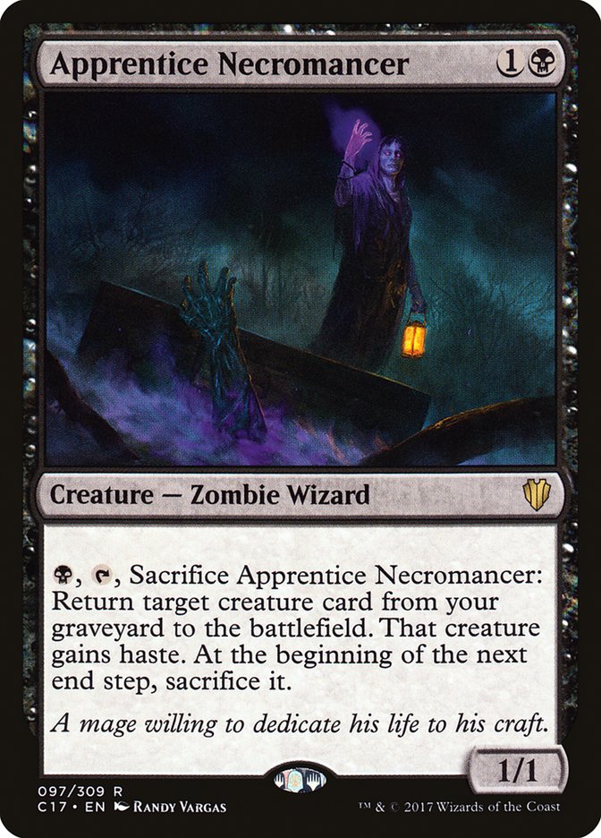 Apprentice Necromancer [Commander 2017] | Gear Gaming Fayetteville