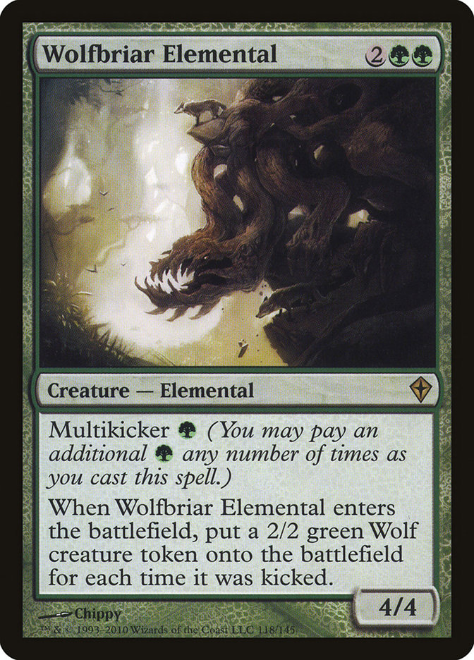 Wolfbriar Elemental [Worldwake] | Gear Gaming Fayetteville