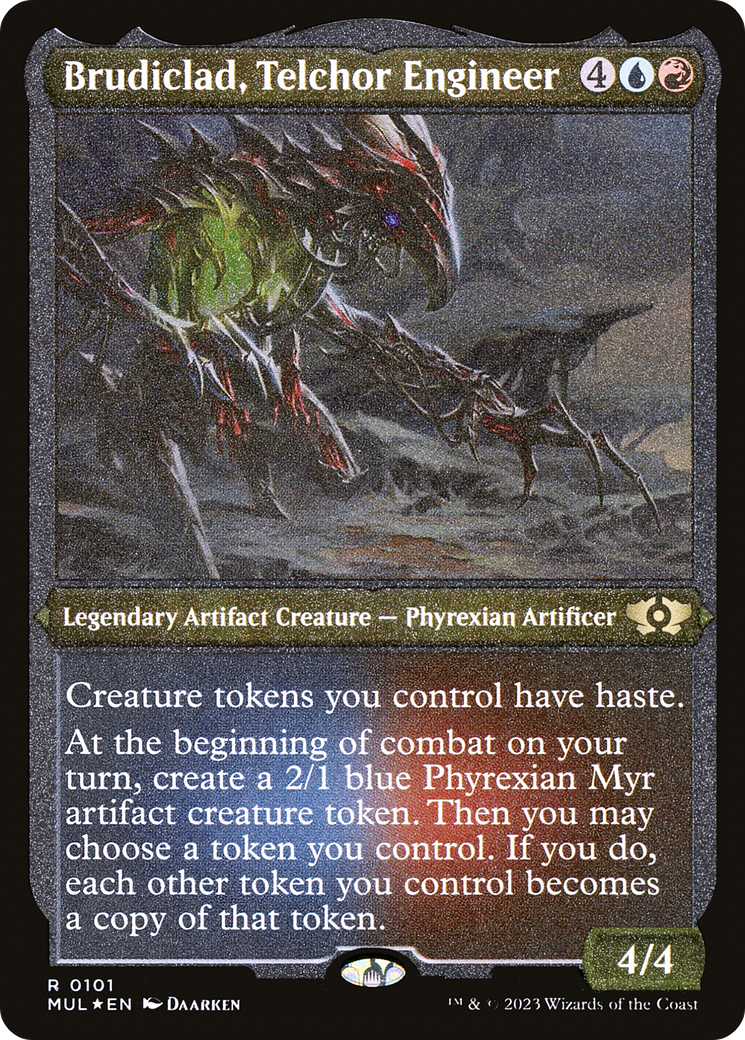 Brudiclad, Telchor Engineer (Foil Etched) [Multiverse Legends] | Gear Gaming Fayetteville