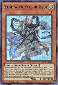 Sage with Eyes of Blue (Blue) [LDS2-EN011] Ultra Rare | Gear Gaming Fayetteville