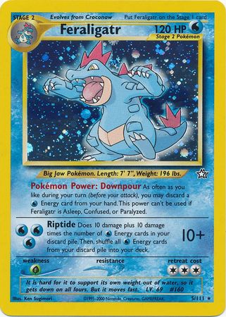 Feraligatr (5/111) [Neo Genesis Unlimited] | Gear Gaming Fayetteville