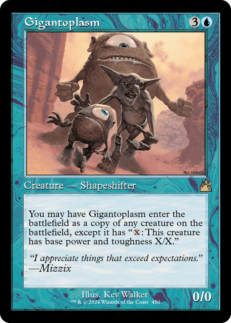 Gigantoplasm (Retro Frame) [Ravnica Remastered] | Gear Gaming Fayetteville