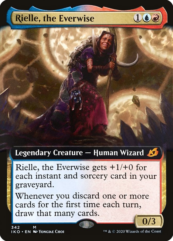 Rielle, the Everwise (Extended Art) [Ikoria: Lair of Behemoths] | Gear Gaming Fayetteville