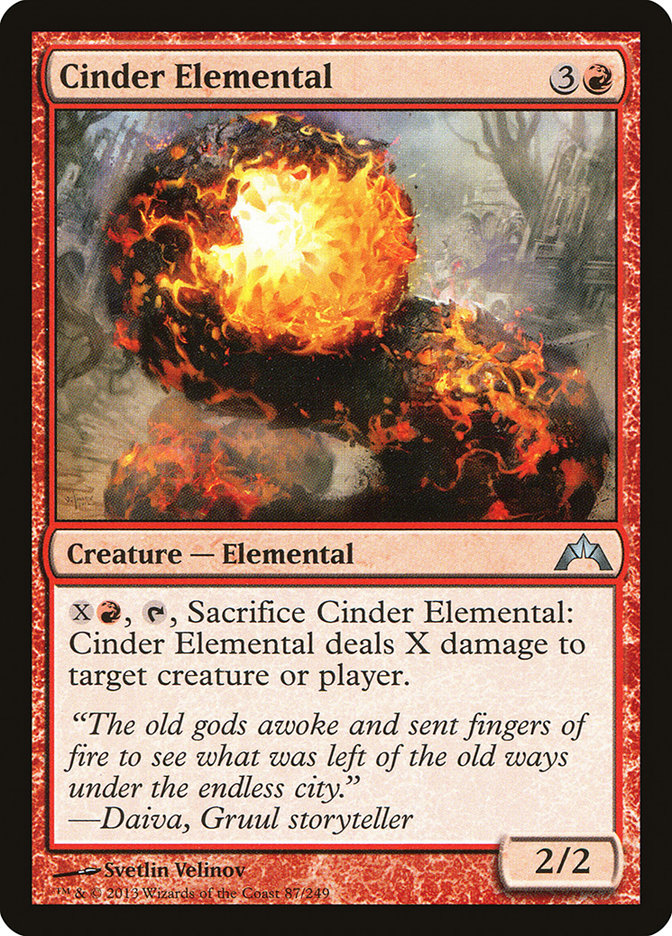 Cinder Elemental [Gatecrash] | Gear Gaming Fayetteville