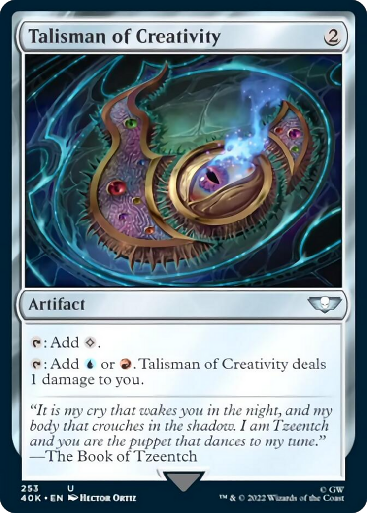 Talisman of Creativity (Surge Foil) [Warhammer 40,000] | Gear Gaming Fayetteville