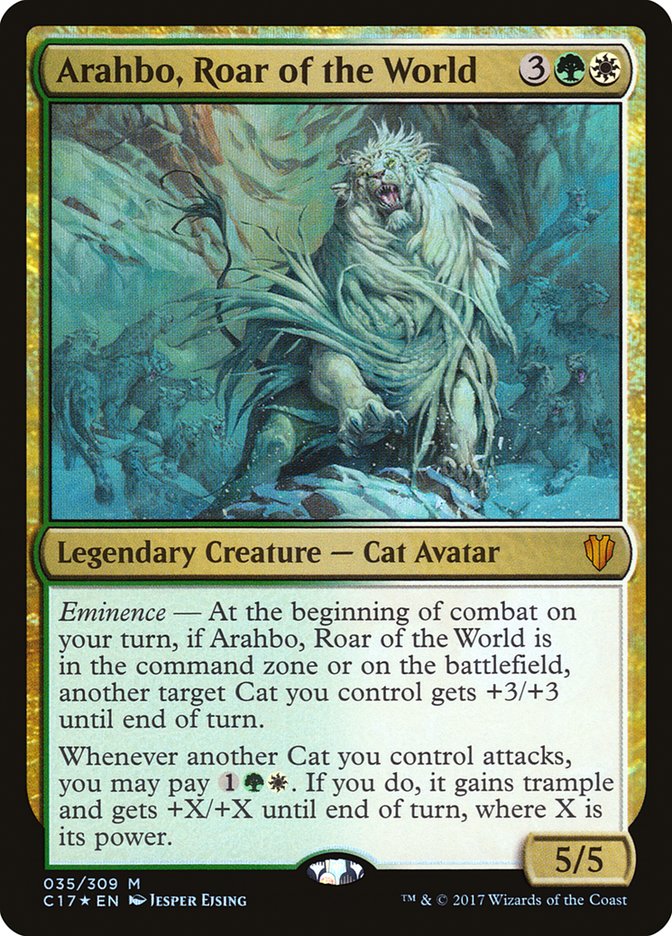 Arahbo, Roar of the World [Commander 2017] | Gear Gaming Fayetteville