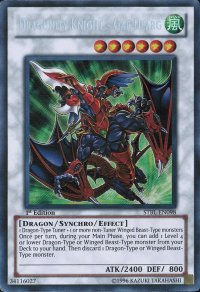 Dragunity Knight - Gae Dearg [STBL-EN098] Secret Rare | Gear Gaming Fayetteville