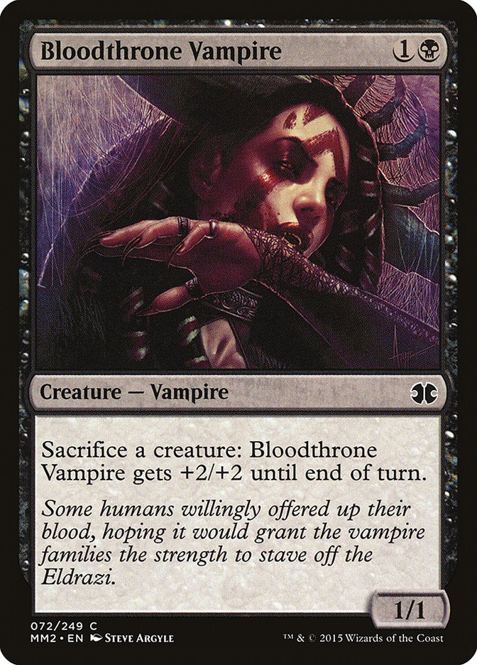 Bloodthrone Vampire [Modern Masters 2015] | Gear Gaming Fayetteville