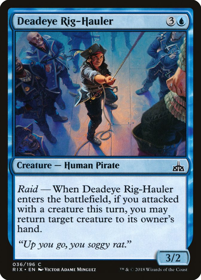 Deadeye Rig-Hauler [Rivals of Ixalan] | Gear Gaming Fayetteville