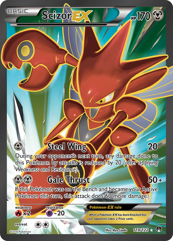 Scizor EX (119/122) [XY: BREAKpoint] | Gear Gaming Fayetteville