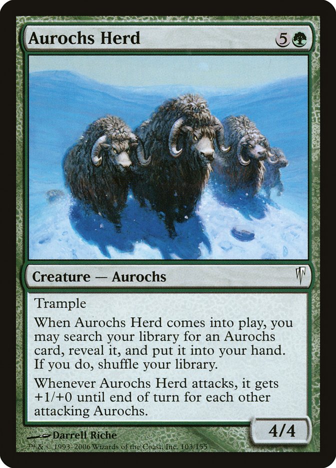 Aurochs Herd [Coldsnap] | Gear Gaming Fayetteville