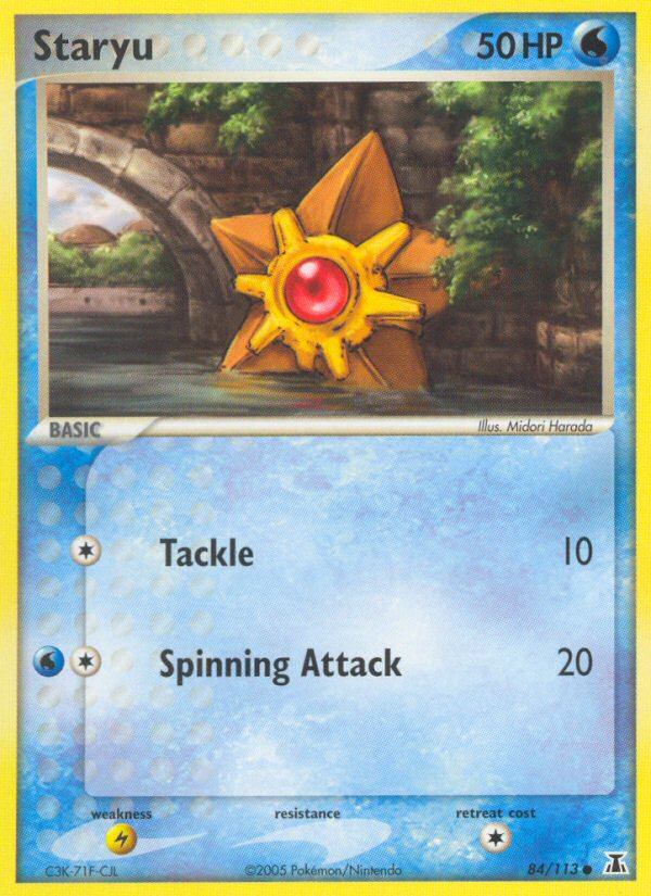 Staryu (84/113) [EX: Delta Species] | Gear Gaming Fayetteville