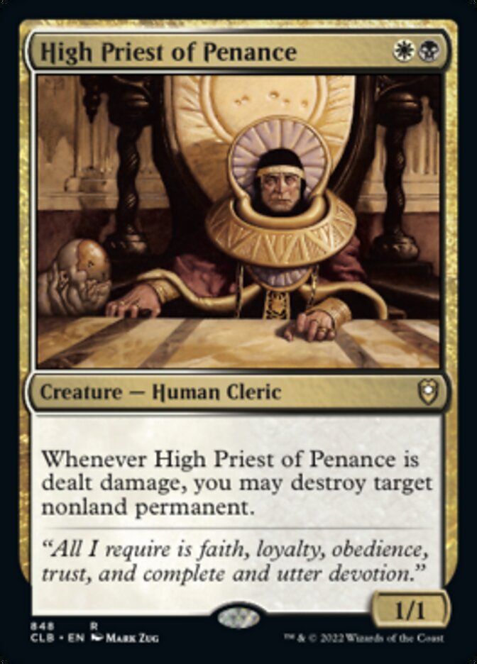 High Priest of Penance [Commander Legends: Battle for Baldur's Gate] | Gear Gaming Fayetteville