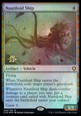 Nautiloid Ship [Commander Legends: Battle for Baldur's Gate Prerelease Promos] | Gear Gaming Fayetteville