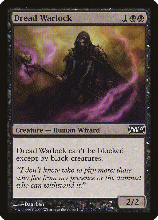 Dread Warlock [Magic 2010] | Gear Gaming Fayetteville