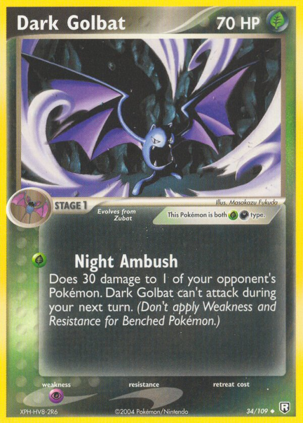 Dark Golbat (34/109) [EX: Team Rocket Returns] | Gear Gaming Fayetteville