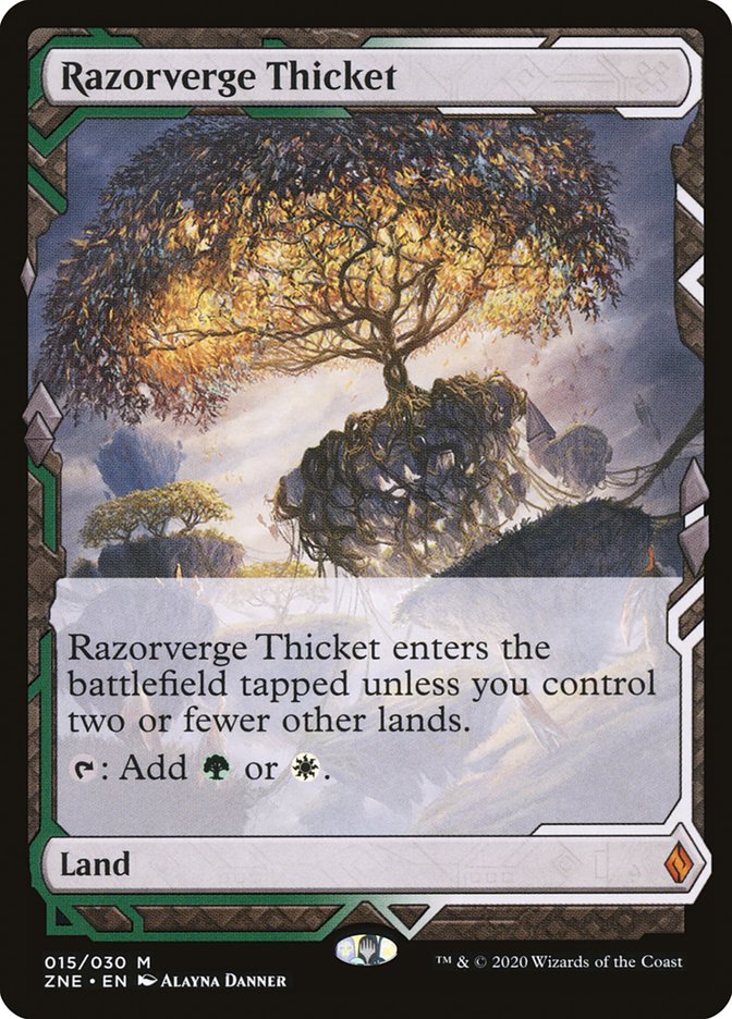 Razorverge Thicket (Expeditions) [Zendikar Rising Expeditions] | Gear Gaming Fayetteville