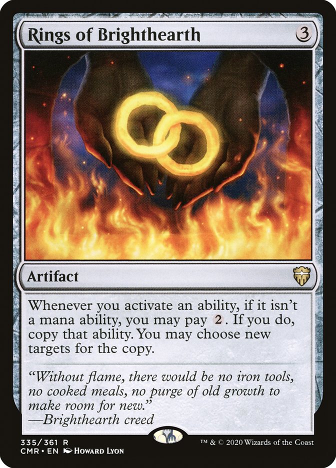 Rings of Brighthearth [Commander Legends] | Gear Gaming Fayetteville