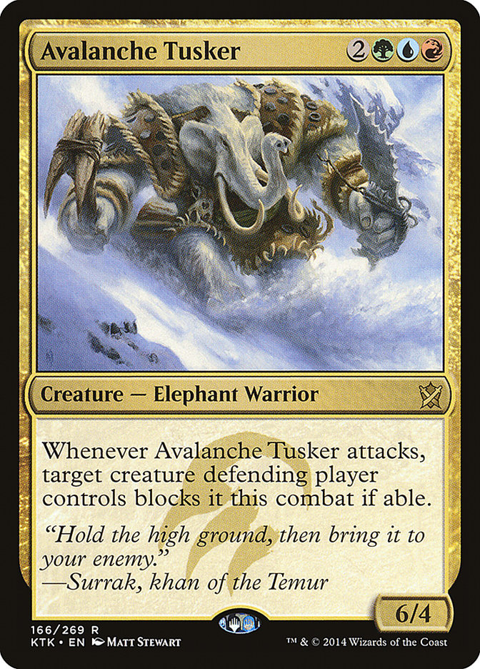 Avalanche Tusker [Khans of Tarkir] | Gear Gaming Fayetteville