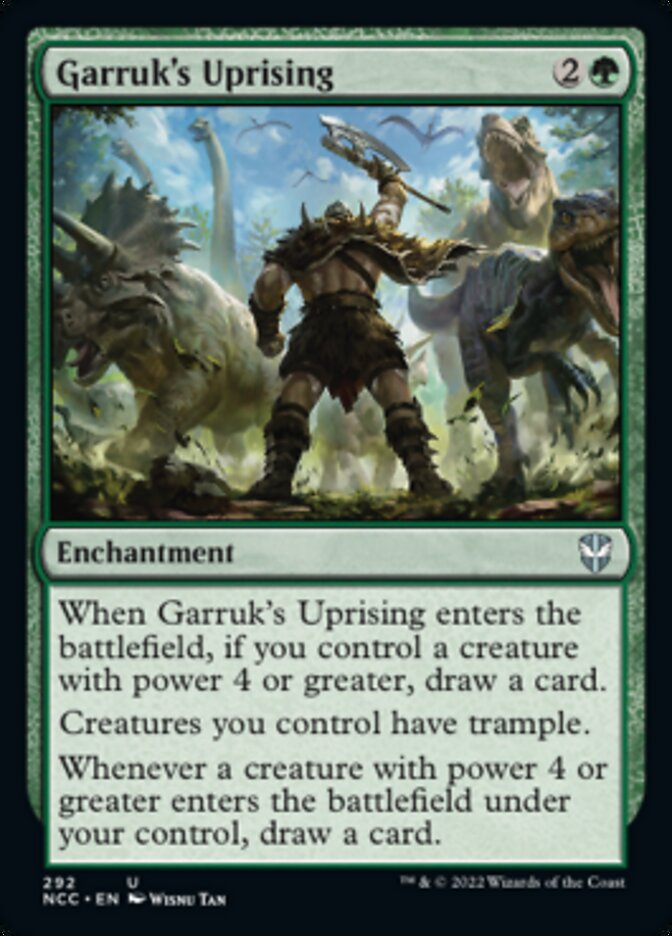 Garruk's Uprising [Streets of New Capenna Commander] | Gear Gaming Fayetteville