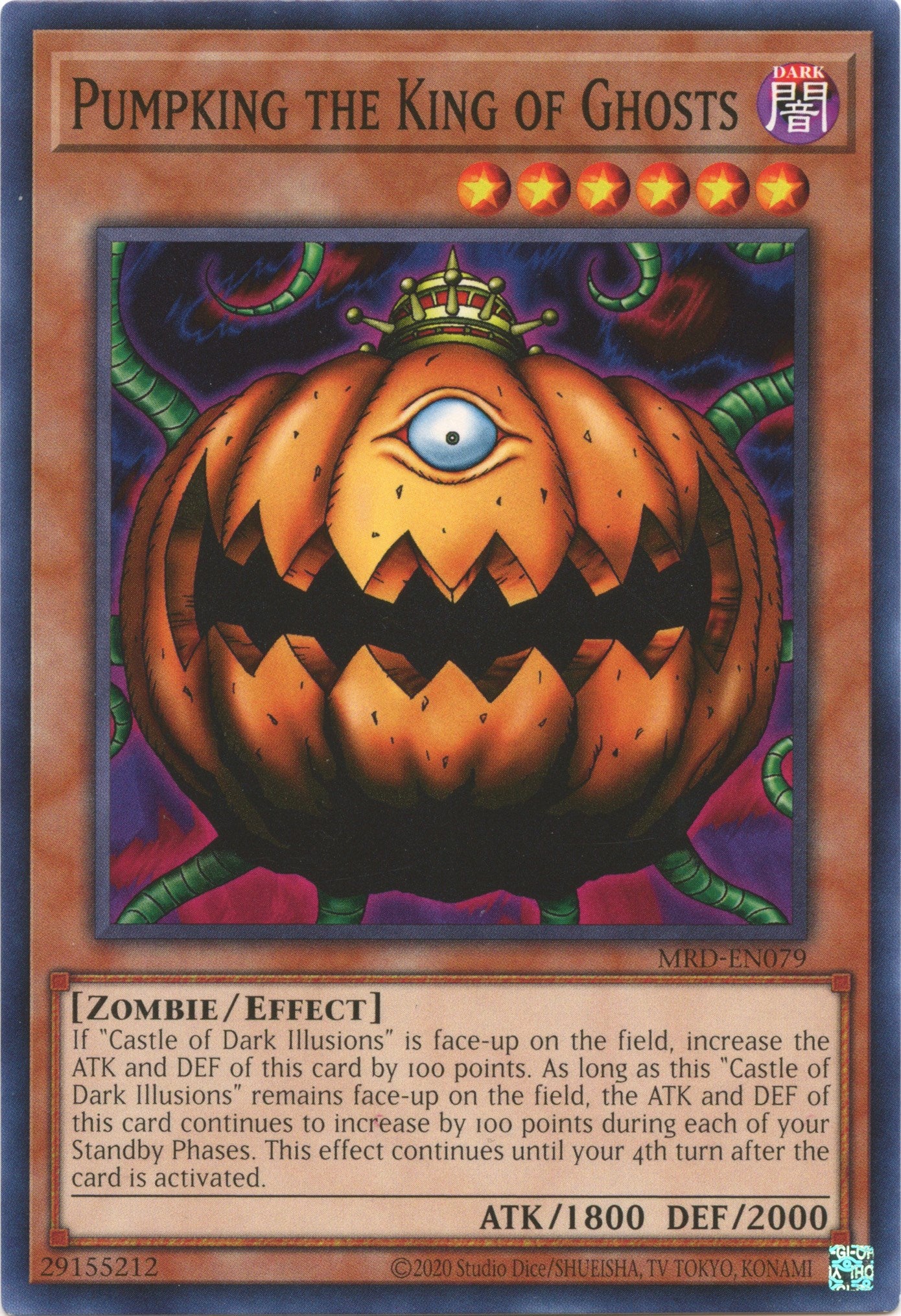 Pumpking the King of Ghosts (25th Anniversary) [MRD-EN079] Common | Gear Gaming Fayetteville