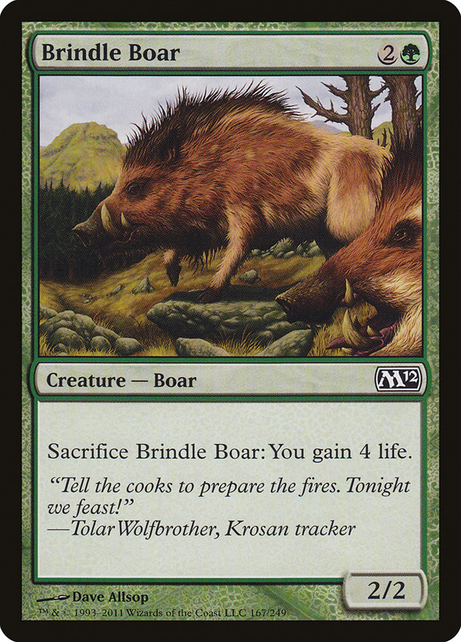 Brindle Boar [Magic 2012] | Gear Gaming Fayetteville