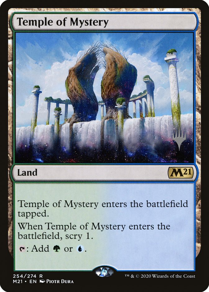 Temple of Mystery (Promo Pack) [Core Set 2021 Promos] | Gear Gaming Fayetteville