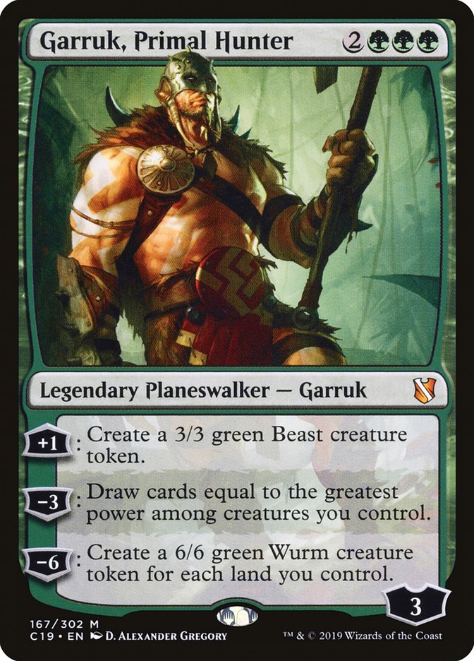 Garruk, Primal Hunter [Commander 2019] | Gear Gaming Fayetteville