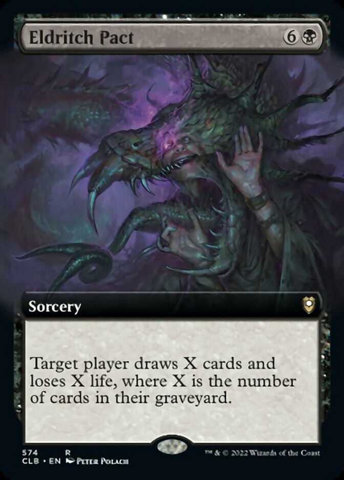 Eldritch Pact (Extended Art) [Commander Legends: Battle for Baldur's Gate] | Gear Gaming Fayetteville