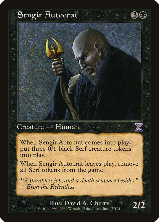 Sengir Autocrat [Time Spiral Timeshifted] | Gear Gaming Fayetteville