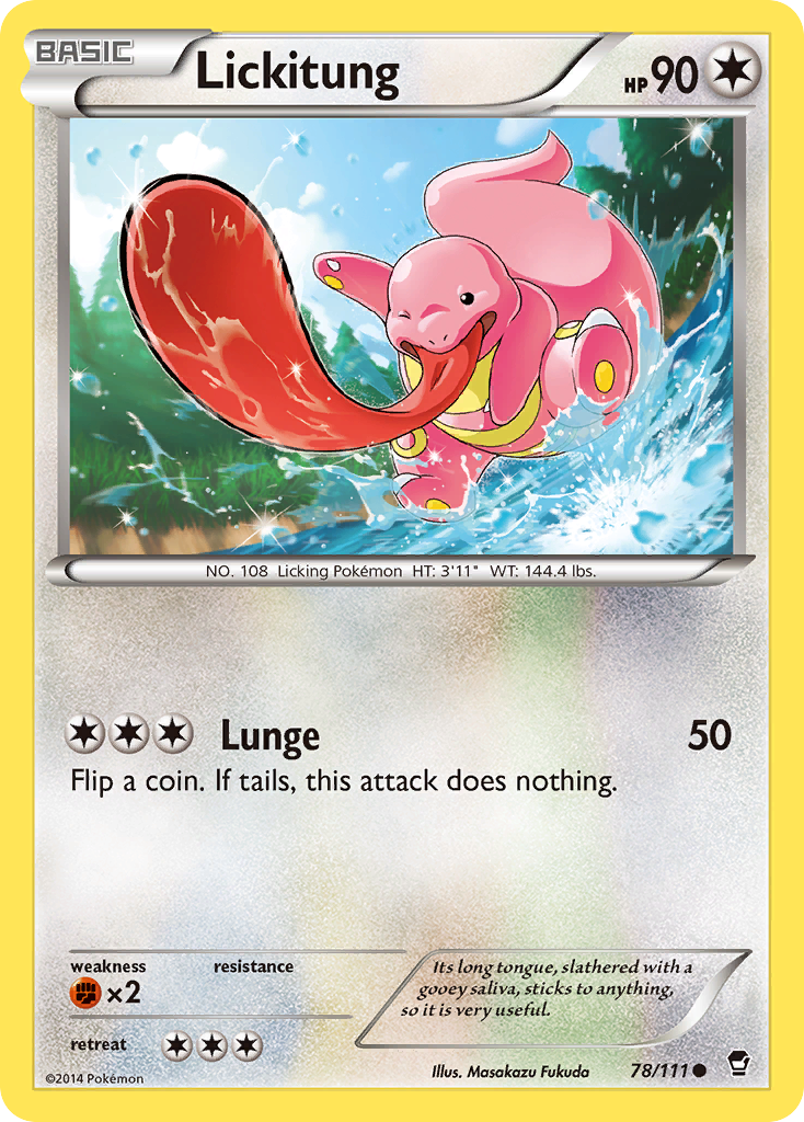 Lickitung (78/111) [XY: Furious Fists] | Gear Gaming Fayetteville